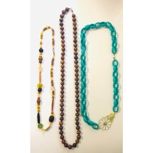 Three Long Necklaces